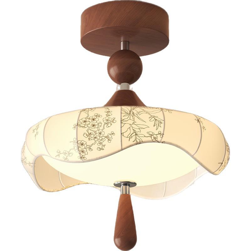 Ästhetische Stoffleuchte im Stil der Song-Dynastie für Eingang, Flur oder Balkon