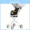 Kids Ultra Stroller Lightweight Foldable Convertible Seat One Button Rotation