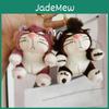 Cute Couple Cat Plush Toy Keychain Adorable Cartoon Stuffed Animal Charm