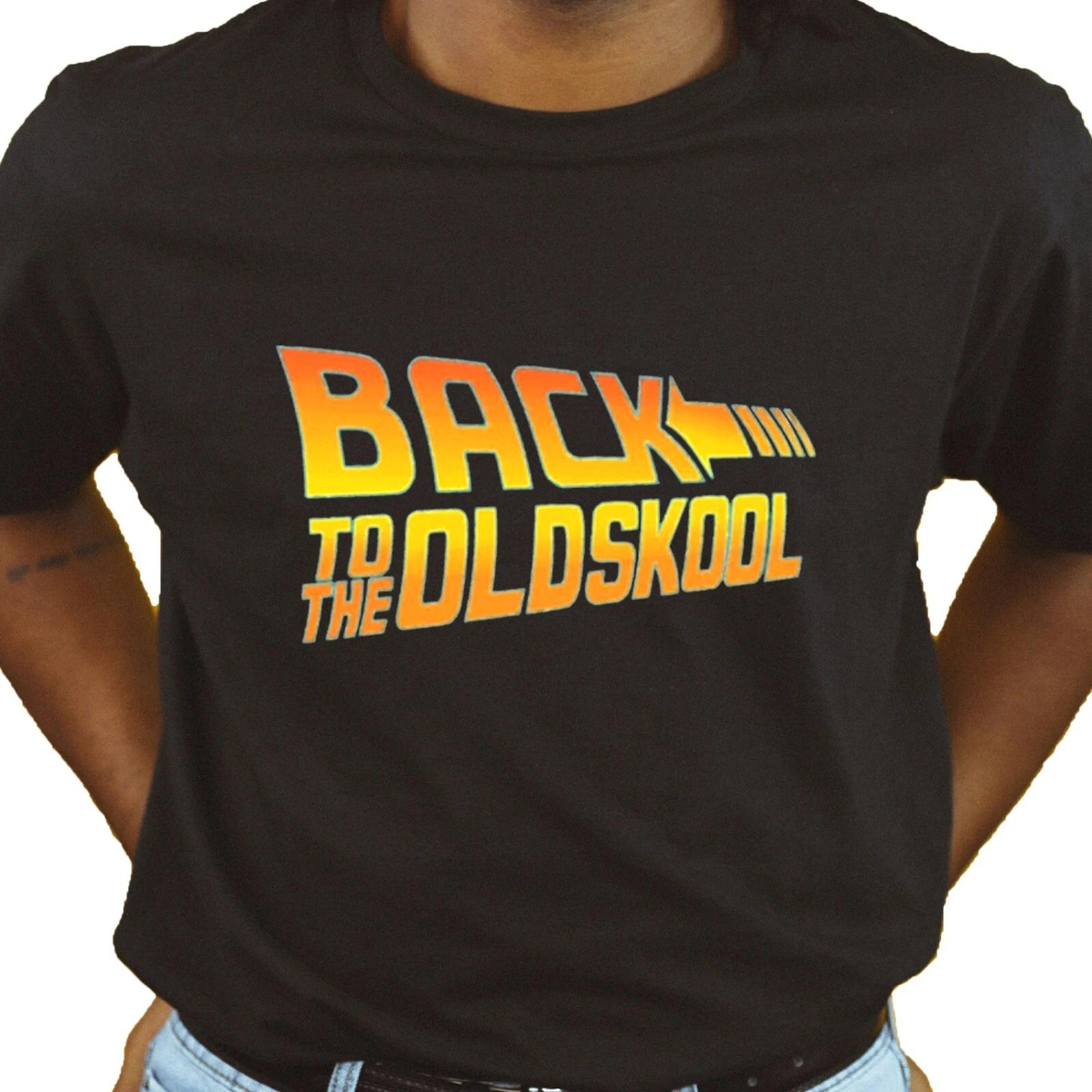 

Unisex Slim Fit T-Shirt - Back To The Old School - Father s Day Gift Son Daughte M