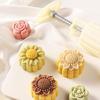 Sonnenblumen Form Mondkuchen Pressform Keksstempel Mondkuchenhersteller Dekorationswerkzeug