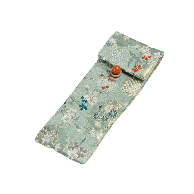 Farbe Brokat Räuchergefäß Tasche Chinesischer Stil Aufbewahrungstasche für Räuchergefäß Werkzeuge Zubehör