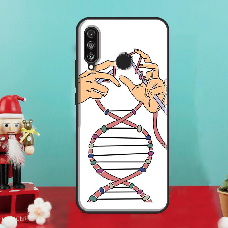 Retro DNA Science Illustration For Huawei Nova 9 10 SE 12i 12s 11i 8i Y90 Y60 Y70 Y72 Y73 Y61 Y91 P30 P40 Lite P60 Pro Case