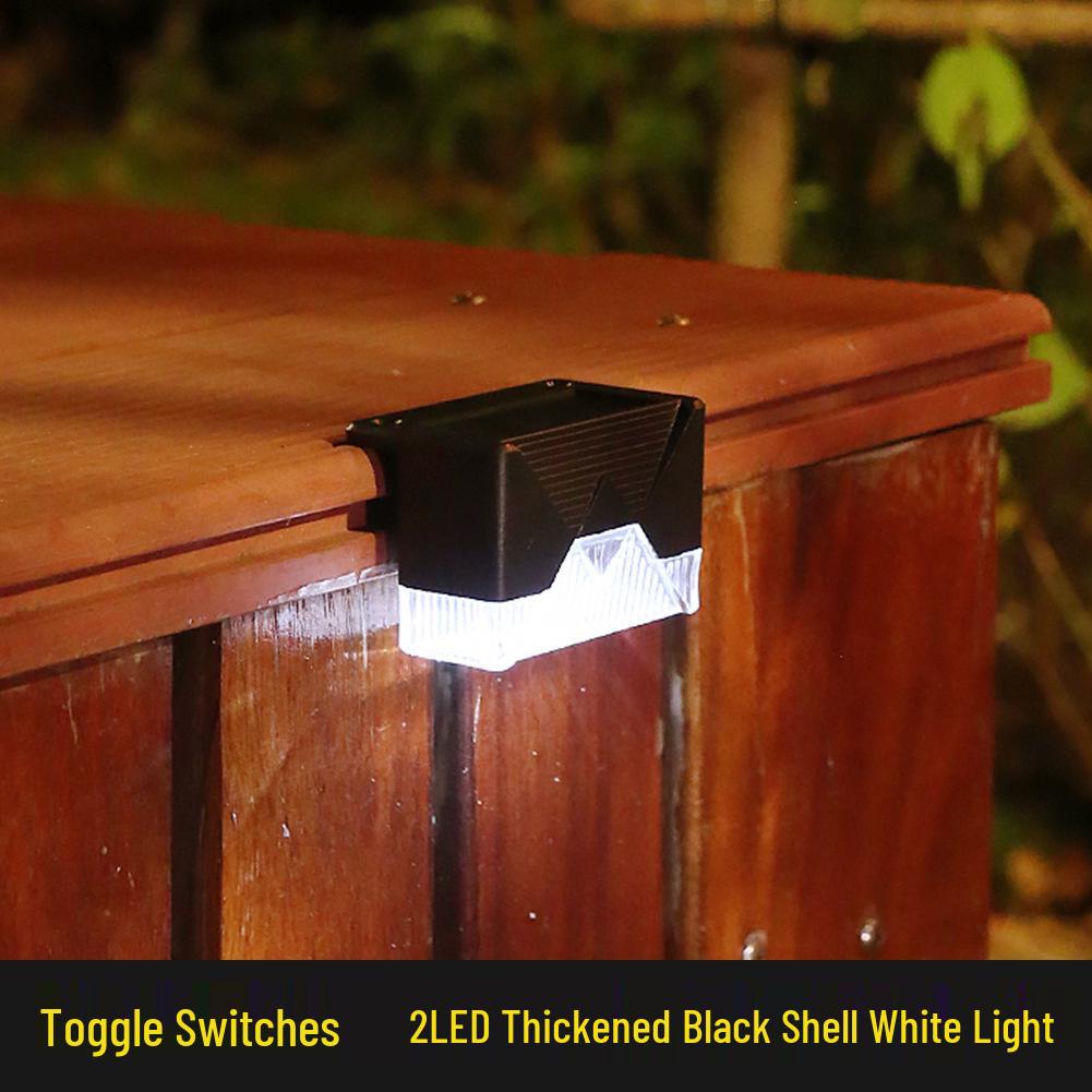 Outdoor Solar Step & Garden Railing Lights: Decorative Stair and Fence Illumination