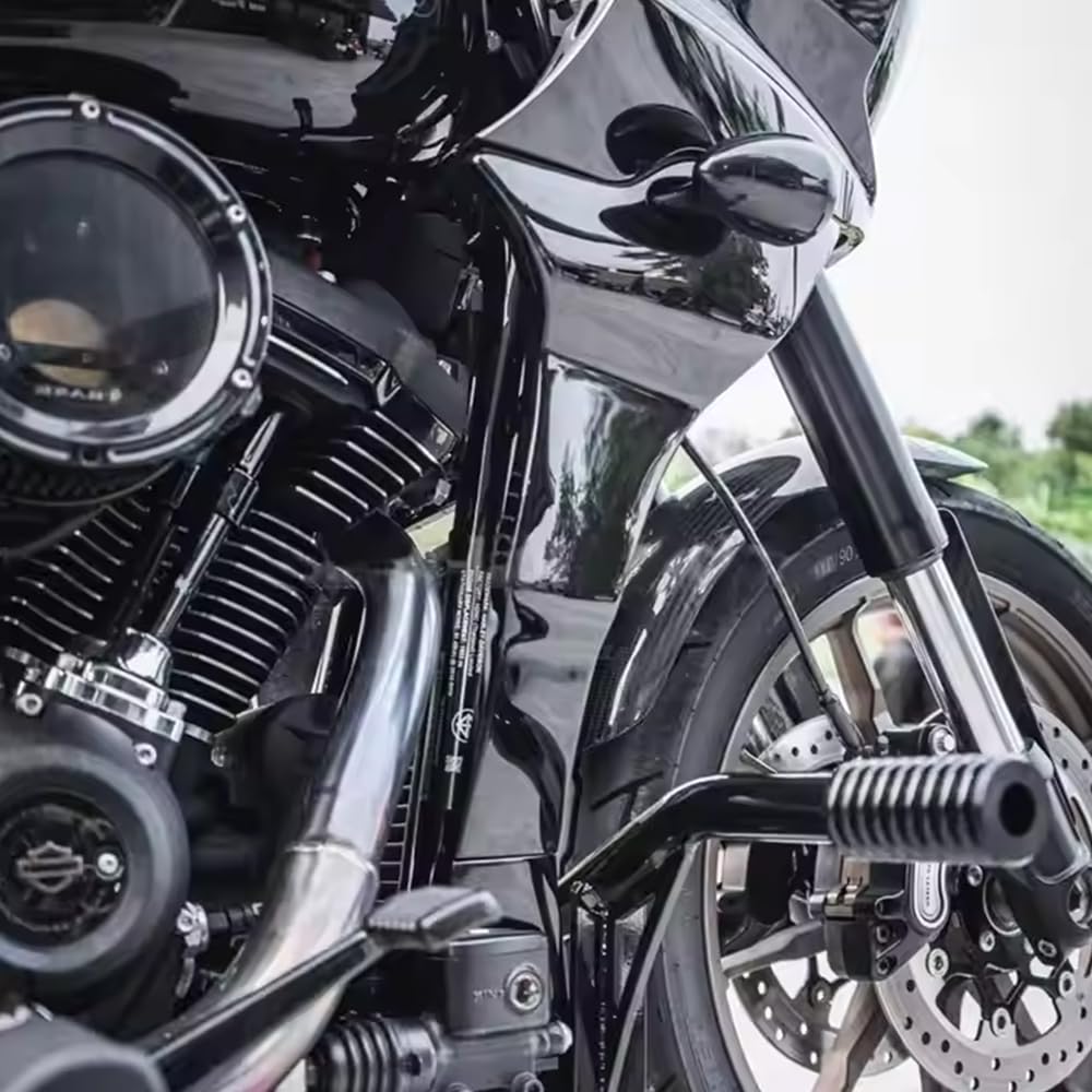 FOR Softail Low Rider ST FXLRST 2022-2024 Motorcycle Gloss Black Chin Spoiler Fairing