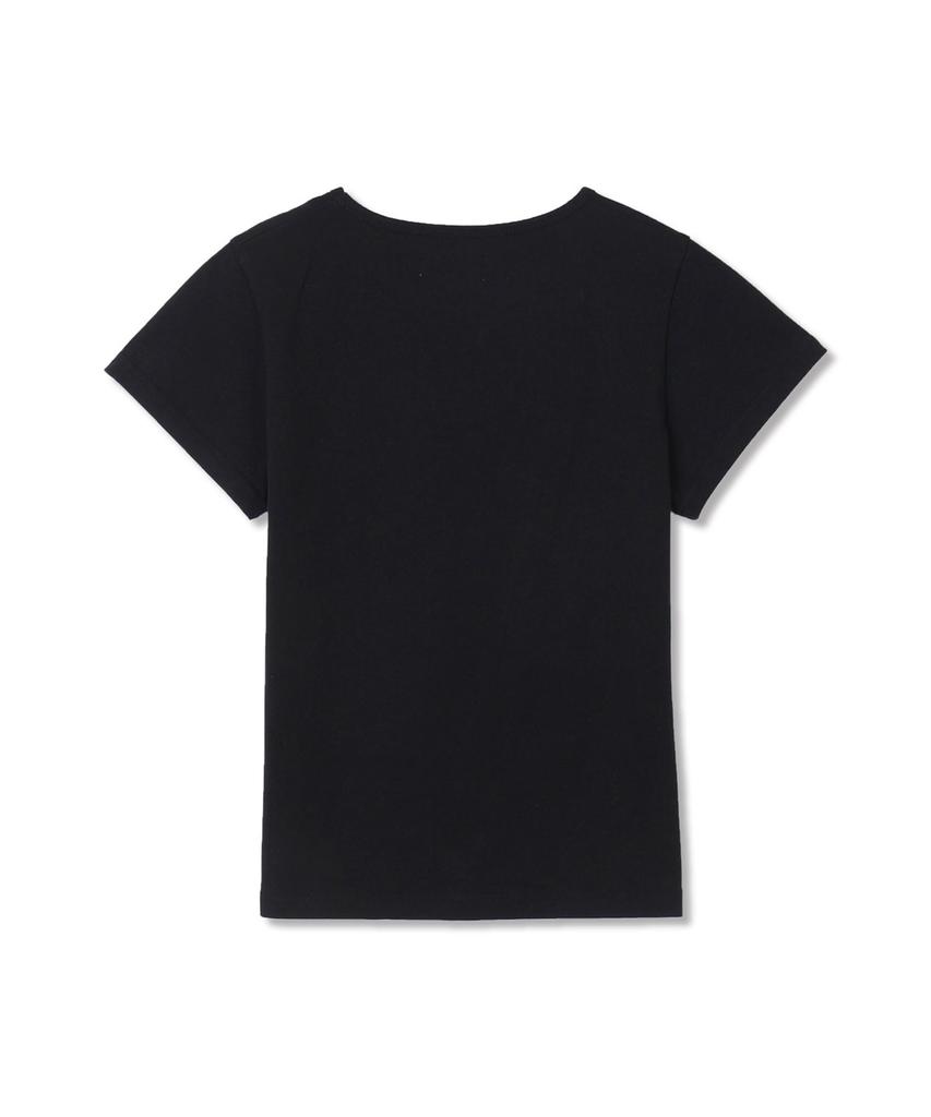 Michikoleondeonkosino Union Jack Patchwork T-Shirt Black