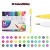 12-120 Colors Markers Set Dual Tip Brush Pen Fine Tip Painting Watercolor Art Marker Pens for Manga Art Drawing Supplies