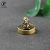 Solid Pure Brass Double Dragon Seal Statue Chinese FengShui Lucky Home Decorations Ornaments Lovable Animal Figurines Desk Decor