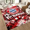 FC Bayern München UEFA Champions Square Teppiche sind eine großartige Wahl für Wohnzimmer, Schlafzimmer, Heimdekoration und als Geschenke.