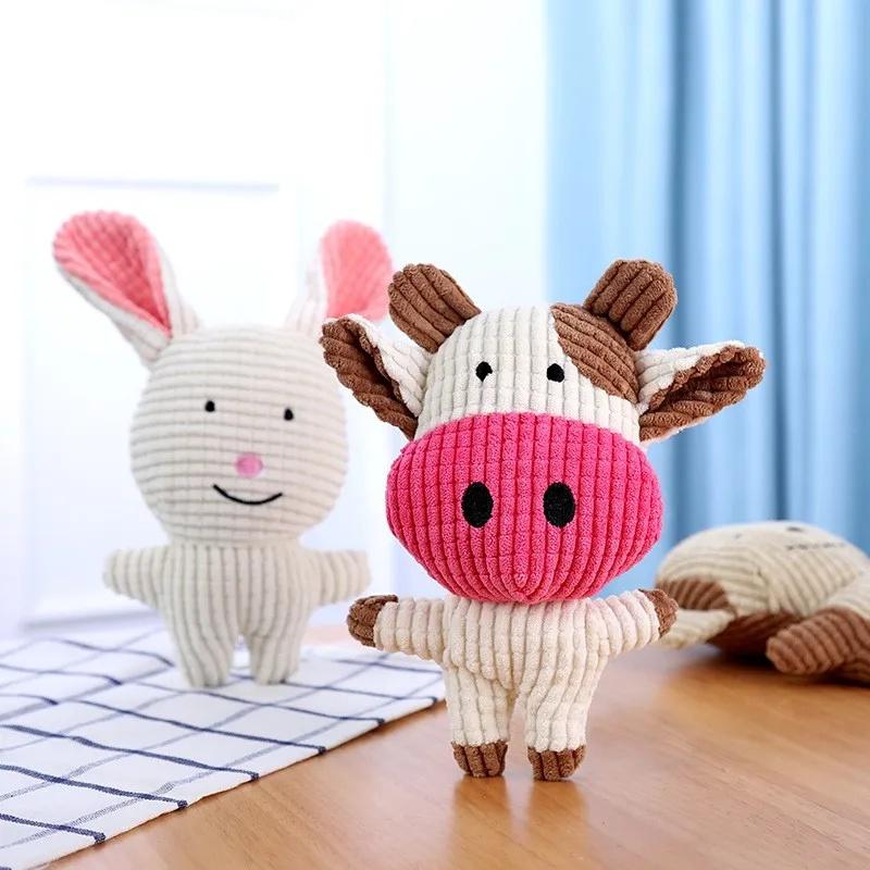 Dog's Toy Puppy Dog Plush Squeaky Toys for Small Medium Dogs Chewers for Pet Cat Products Training Puppy Accessories