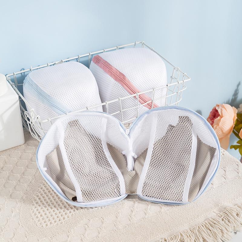 Four-Piece Mesh Laundry Bag Set for Washing Bras & Underwear