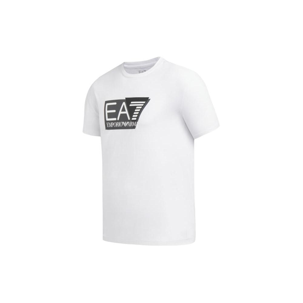 EMPORIO ARMANI EA7 SS24 T Shirt Men's White 3DPT09-PJ02Z-1100