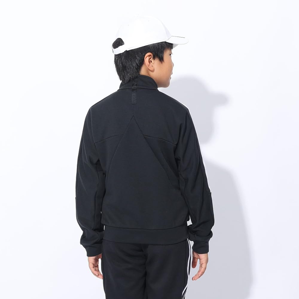 adidas U Track Top Tiro Track Jacket Jersey and Kids' DUE70-IS4346 (Black White/Size 150/Jr)