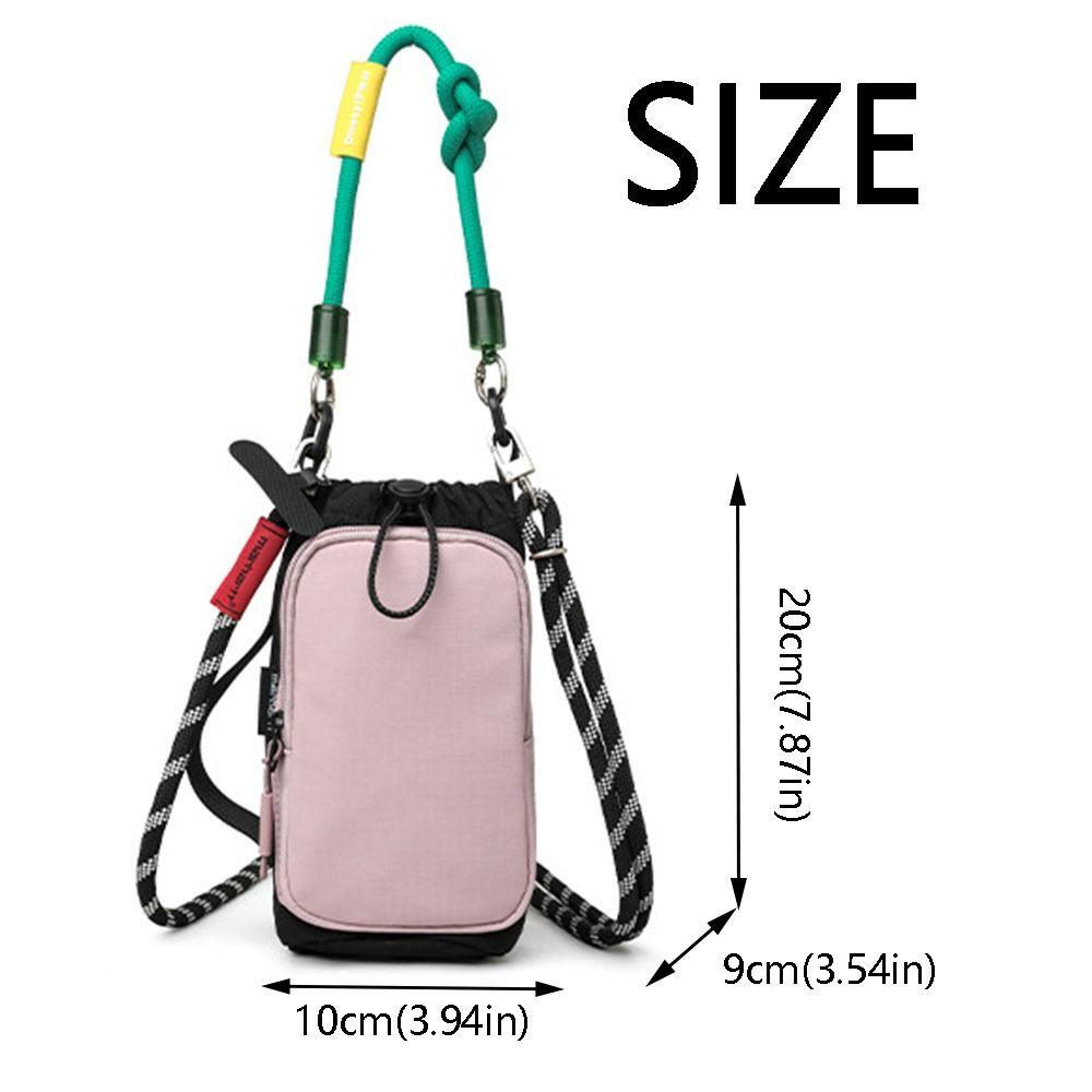 Waterproof Travel Crossbody Bag Large Capacity Sports Water Bottle Bag Mobile Phone Case Hiking