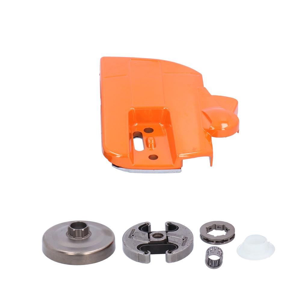 Chain Sprocket Clutch Cover Kit Fit for Husqvarna 353 351 350 346XP 345 Chainsaw