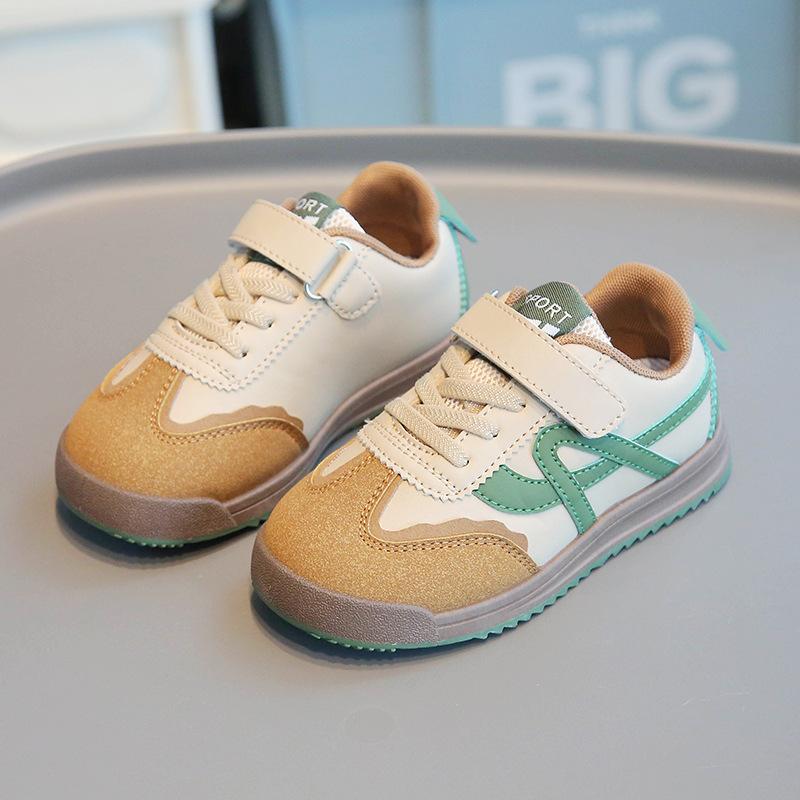 Children's Forrest Gump shoes 2025 spring and autumn boys' sports shoes casual board shoes girls' little white shoes soft-soled baby German train