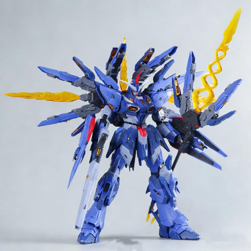 ZAOWORKSHOP 1/100 Redeem Saint Armor Plastic Model Kit Assemble Mecha Toy Robot Action Figure With Stand Home Ornament Boy Gifts