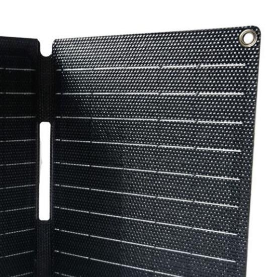 10W 5V Solar Panel Portable Phone Charger IPX6 Waterproof Foldable Design Type-C/USB Single Crystal Silicon Solar Panel Charger