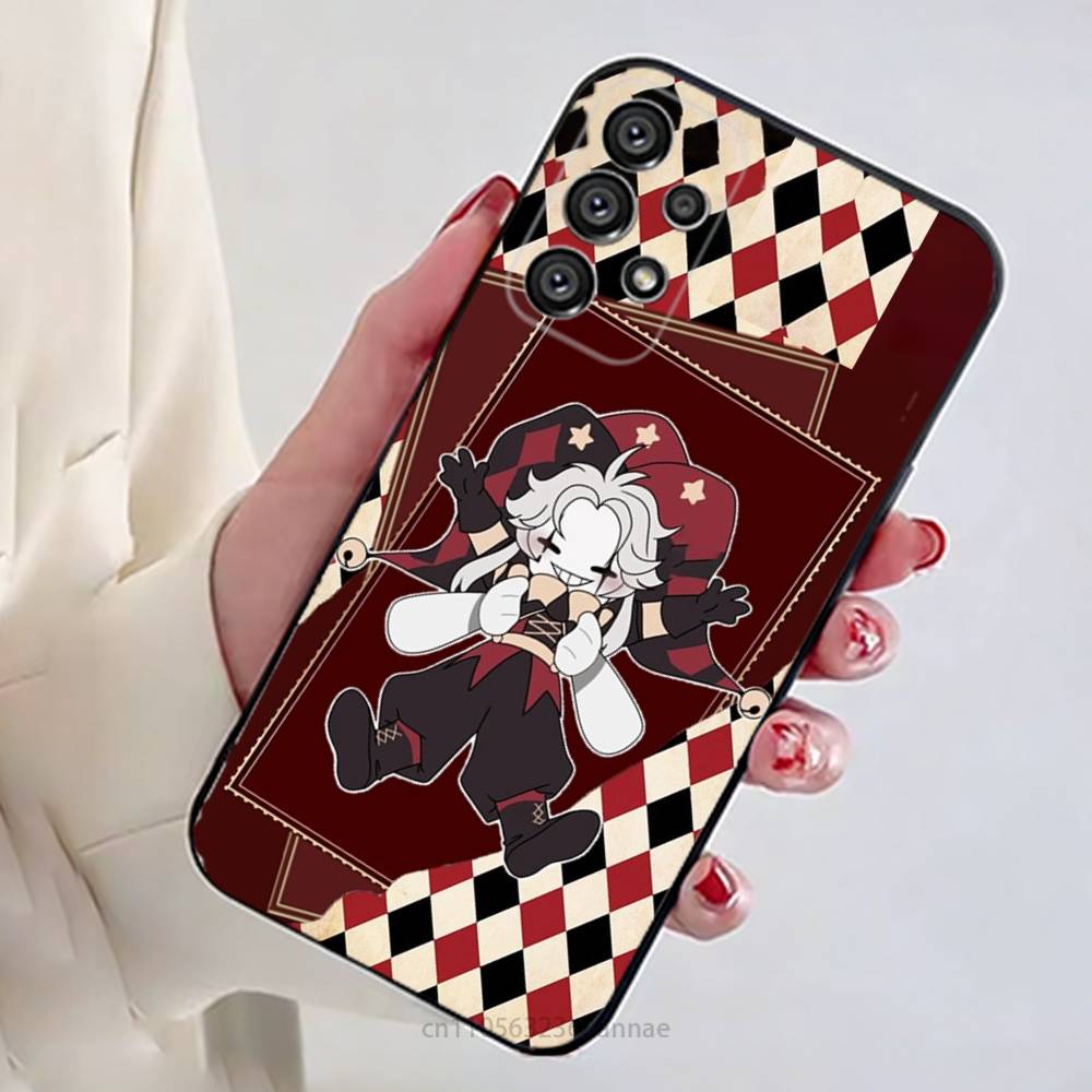 

The F-Freaks Circus Pierrot Phone Case for Samsung Galaxy A73,23,53,33,14,24,13,72,22,52,32,54,A34 Soft Cover Samsung A52