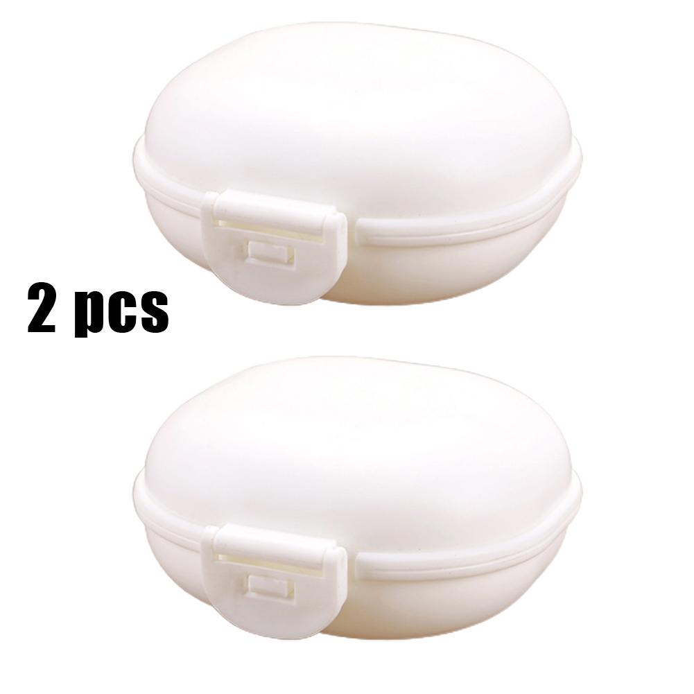 Bathroom Soap Case Mini Soap Box With Lid Portable Storage Dish Home Shower Drain Soap Holder Container Tray Cover Travel Hiking