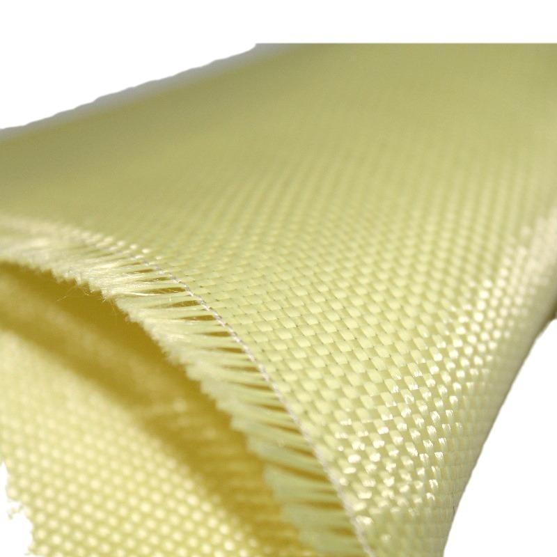 30cm/50cm/100cm 3000D 400g Yellow Color Kevlar Fabric Aramid Fiber Cloth Carbon Fiber Fabric for Bulletproof Clothing 1m Width