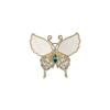 Elegant Butterfly Brooch for Women - 3D Design Shawl Pin & Small Suit Accessory