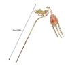 LED Lantern Dangling Hairpin Tassels Buyao Hair Stick Antique Acrylic Hair Pin for Female Chinese Costume Accessories