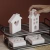 3D House Silicone Molds for Resin Heart House Shaped Candle Mold Scented Candle Making Cake Decorations Baking Tools