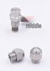 Stainless Steel Fine Mist Atomization Nozzle for Combustion, Cooling, and Dust Removal