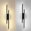 Modern LED Wall Lamp Black Gold Dimmable Decorative Spotlight for Bedroom Living Room Bedside Background Lamp Interior