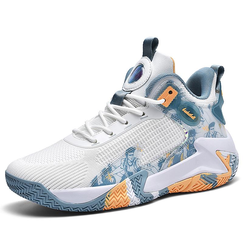 Men's Basketball Shoes Walking and Running Shoes Breathable and Comfortable Men's Sports Shoes Trendy and Fashionable Basketball
