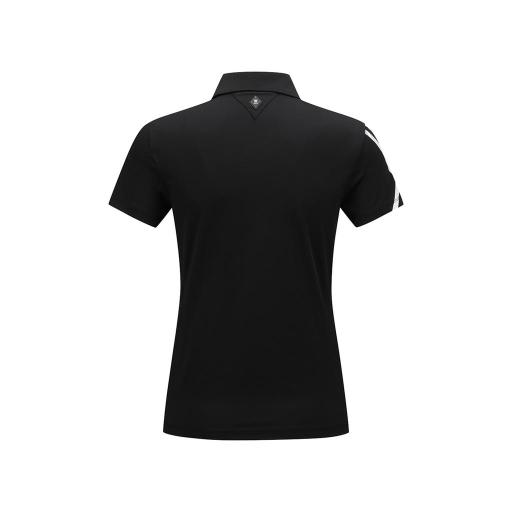 ANEW GOLF Women Sm Logo Point Short T-Shirt_Bk