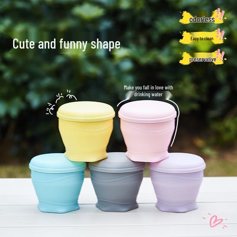 Portable Foldable Silicone Cup