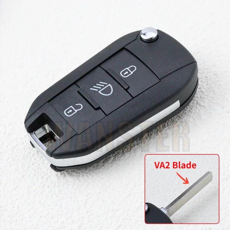 Para Peugeot 208 2008 301 308 508 5008 Rcz Expert Para Citroen C-Elysee C4-Cactus C3/Carcasa de Llave de Coche