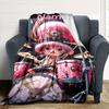 Customiz Name Personality One Piece Chopper Blanket Soft &Warm Sofa Office Bed Travel Lunch Break Blanket, Gift Suitable All Seasons