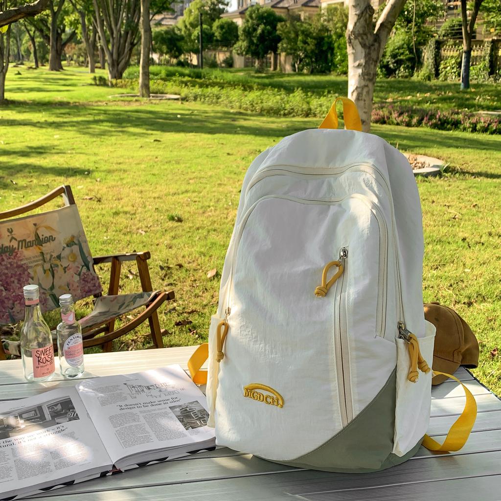 Large Capacity School Backpack for Middle & High School Girls INS - Style Japanese - Inspired Double - Shoulder Bag Trendy Minim