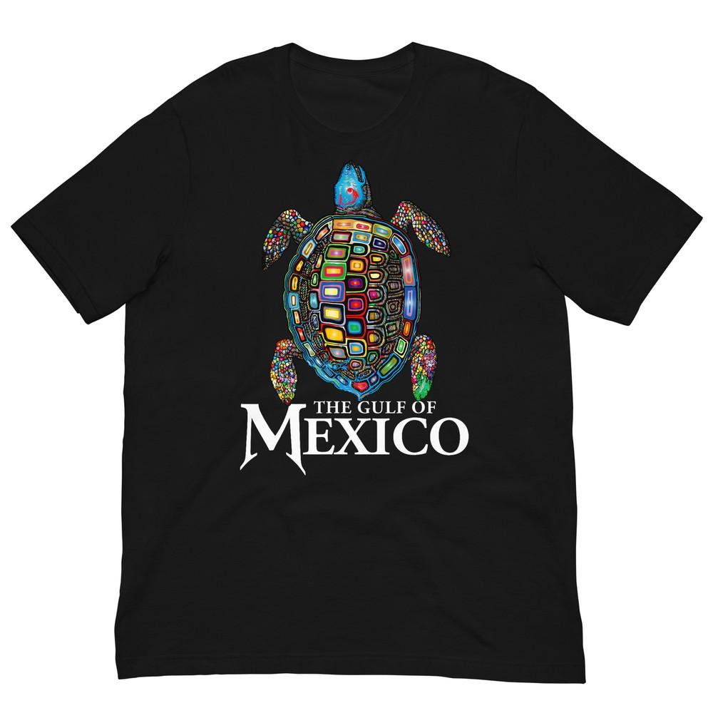 Graphic Sea Turtle Gulf Of Mexico Never Forget Trump TShirt