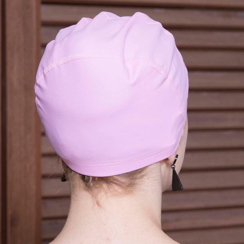 Unisex High Elastic PU Swimming Cap with Ear Protection - Waterproof, Long Hair Friendly, Anti-Head Pressure for Hot Spring and Swimming.