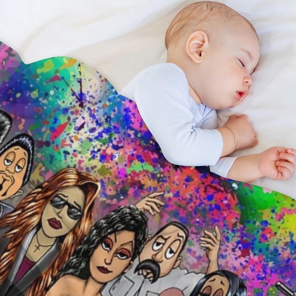 Lil Homies Throw Blanket Beach Weighted Bed linens Single Blankets