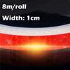 1 Pc 8m Car Styling Reflective Stripe Tape Motorcycle Bike Body Rim Wheel Stripe Tape Stickers Decorative