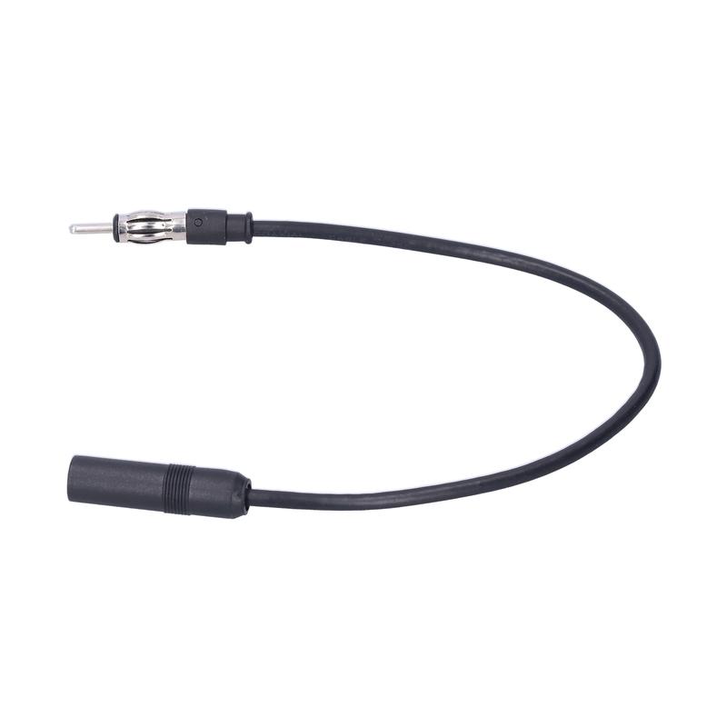 Car Antenna Extension Cable FM Antenna Extension Wire FM Radio Antenna Extension Cable Cord Portable Accessory for Car Black