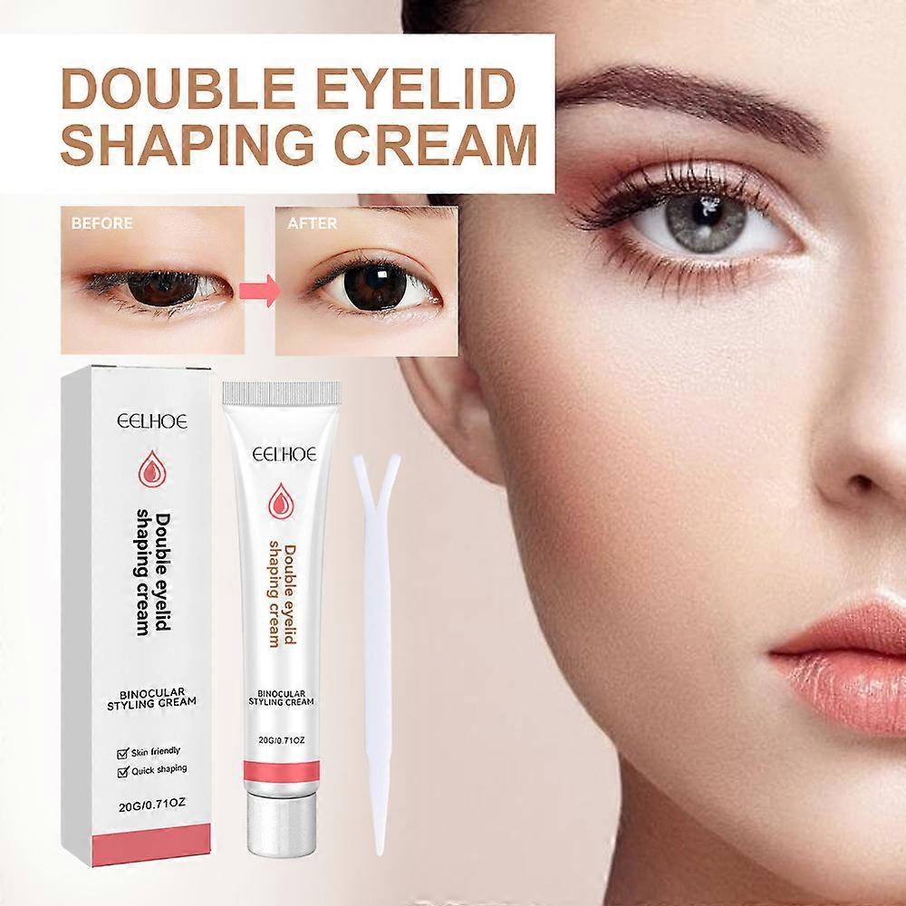 3X Double Eyelid Styling Cream, Double Eyelids Modeling Cream, Waterproof Double-fold Eyelids Cream, Long Lasting Invisible Double Eyelid Shaping