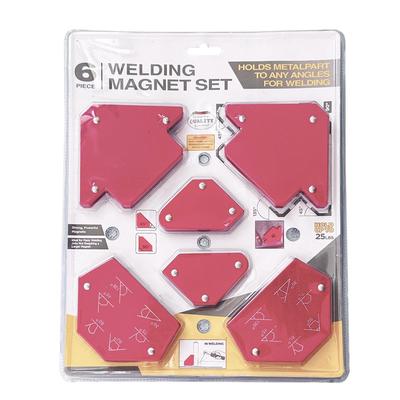 Juego de Posicionadores Magnéticos para Soldadura de 6 Piezas