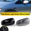 2PCS For Opel Frontera B/Speedster STS Vauxhall Astra G/Zafira A/Cadillac Car Turn Signal Side Fender Marker Light Shell Housing