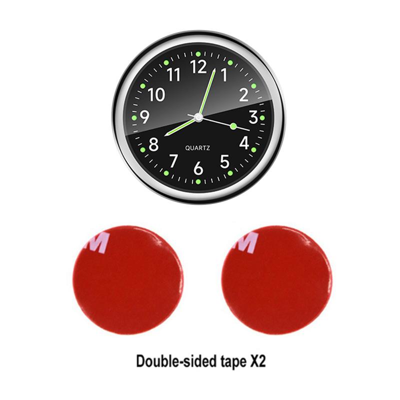Lichtgevende Auto Meter Klok Mini Auto Luchtuitlaat Waterdichte Kwarts Klok Luchtuitlaat Horloge Klok Voor Styling Auto Accessoires
