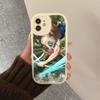 Inosuke Hashibira Anime Telefondeksel Hardt Lær For IPhone 14 13 12 Mini 11 14 Pro Max Xs X Xr 7 8 Plus 6 6s