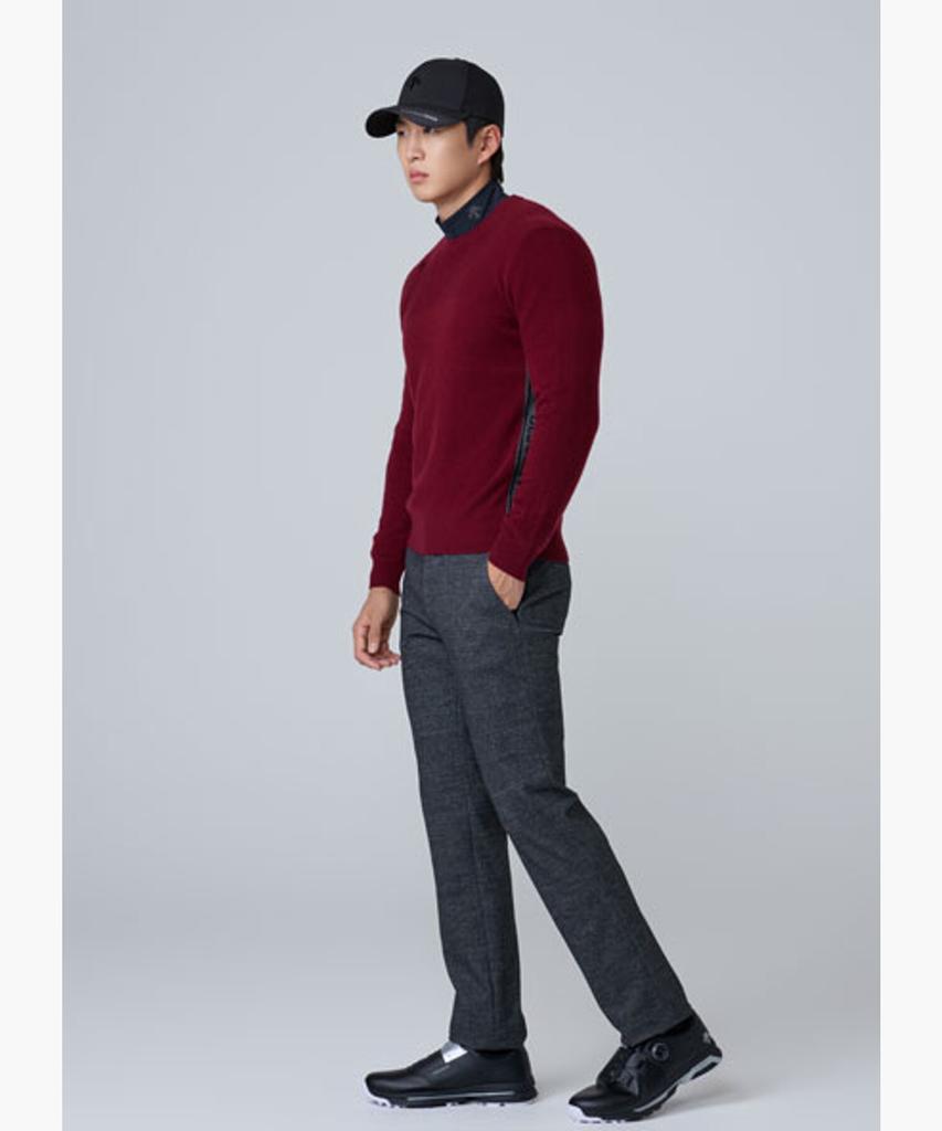 DESCENTE GOLF Men'S Brushed Slim Fit Pants Dq42Mfpto4
