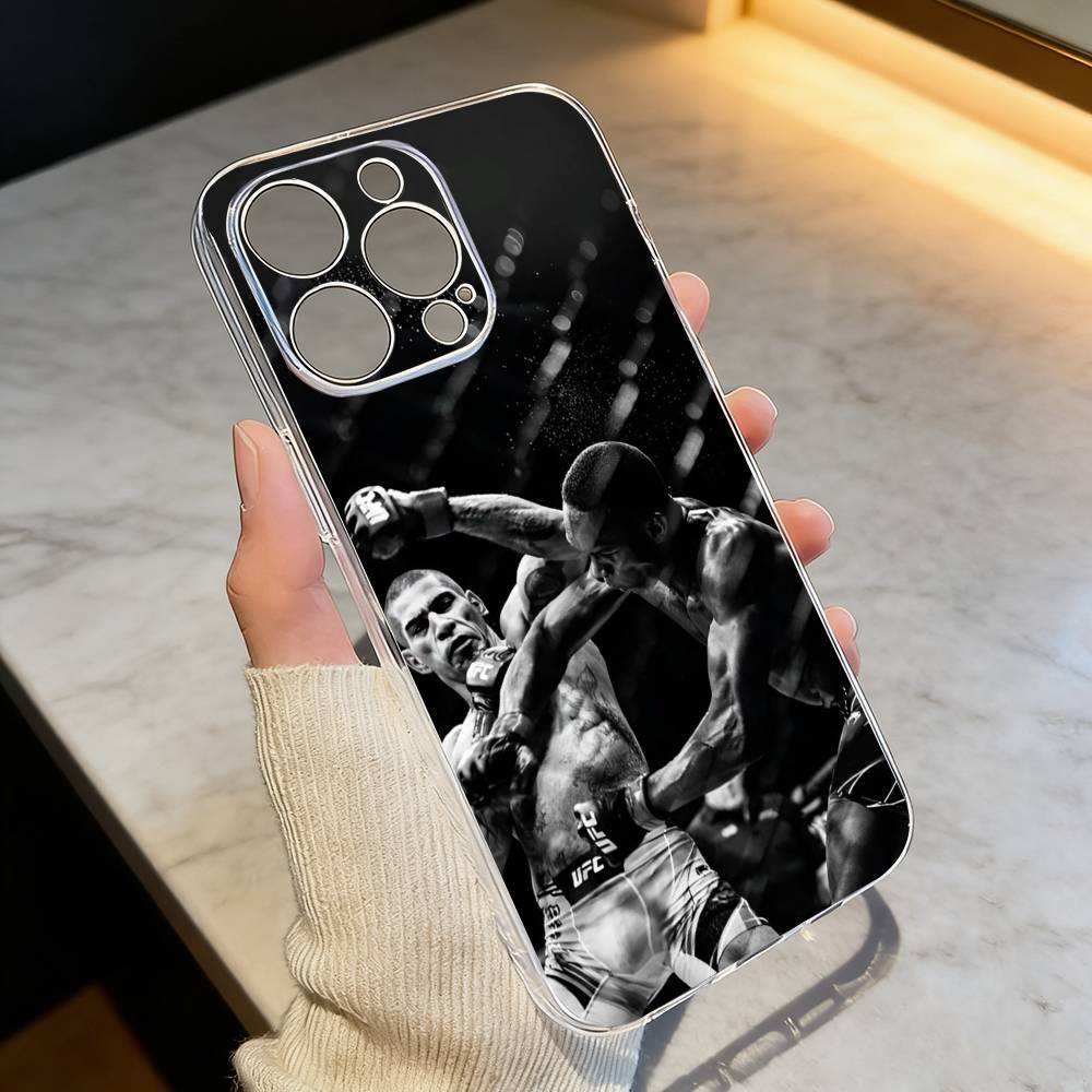 

Pereira-s Alex Fighting Phone Case Transparent Silicone Soft For iPhone 17 16 15 14 13 12 11 Mini Pro Max Plus iPhone17