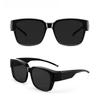 2PCS Korean Version Sunglasses Men Women Fashion Sunglasses Sunscreen Sunglasses Big Face Slimmer Look Anti-Ultraviolet Sunglass