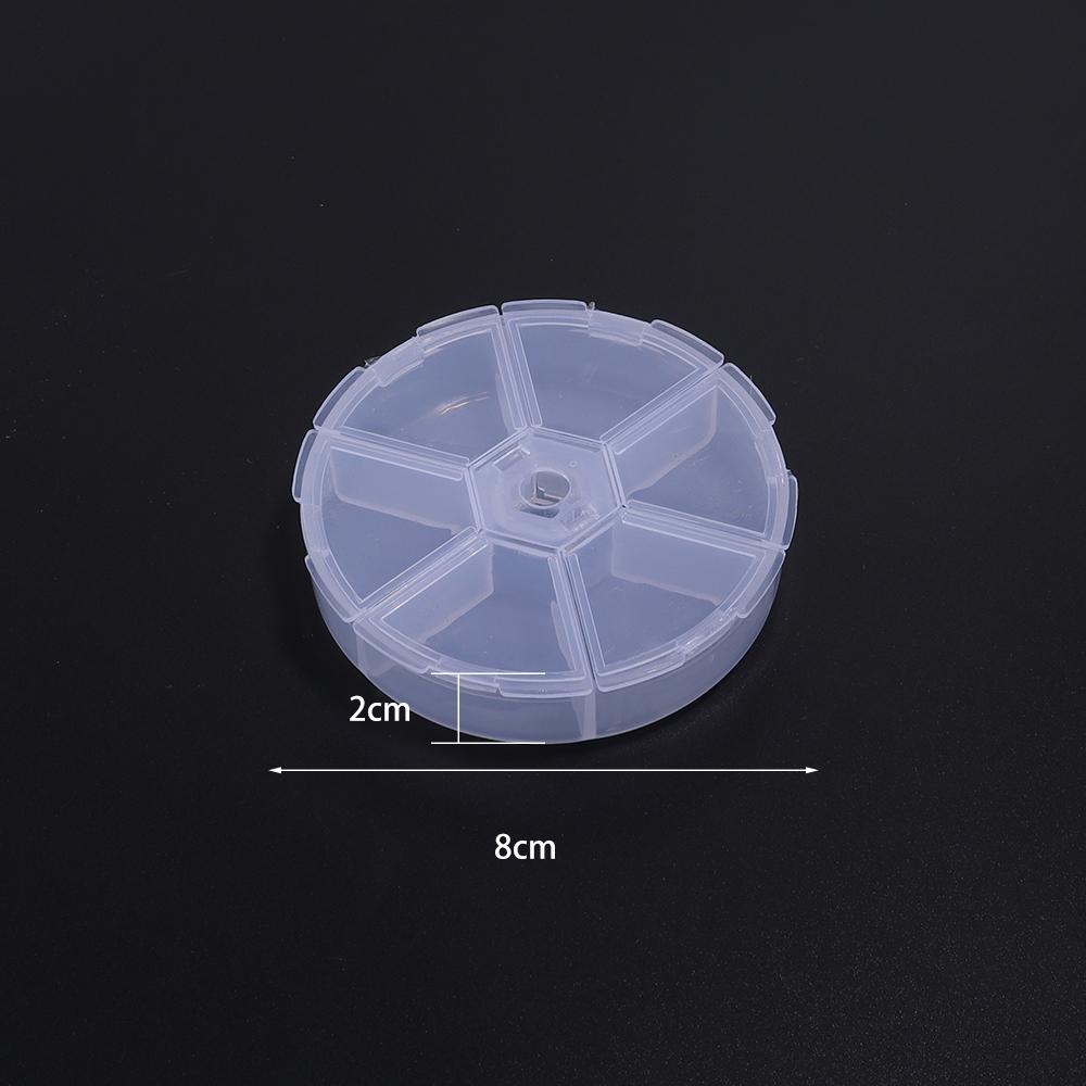 

1Pc Transparent Plastic Box Multifunctional Jewelry Organizer Container Boxes For DIY Beads Bracelet Earrings Storage Display